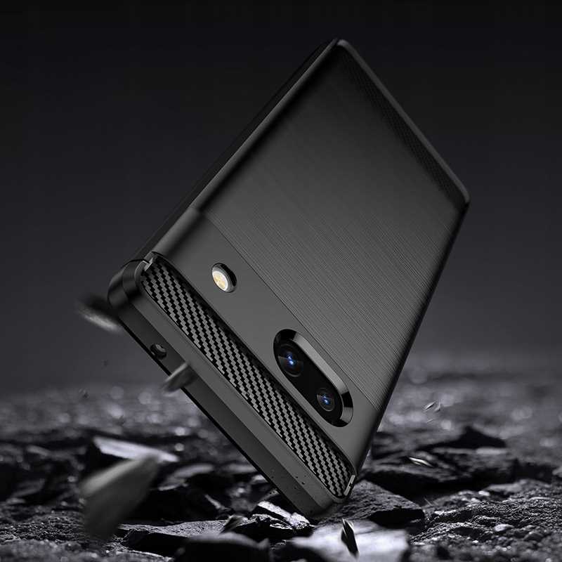 Spacecase Carbon Google Pixel 7A black