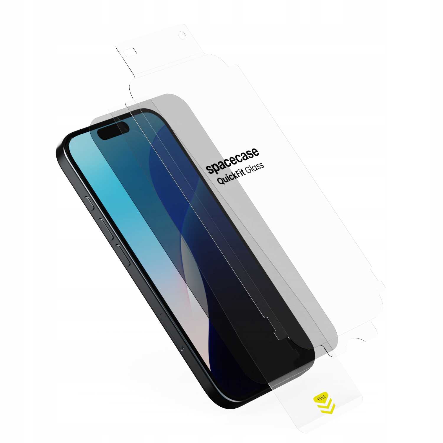 Spacecase QuickFit Privacy Glass iPhone 15 / 16