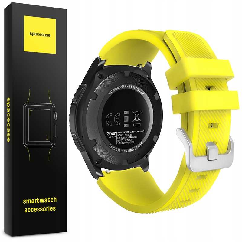 Spacecase Watchband 20Mm Yellow