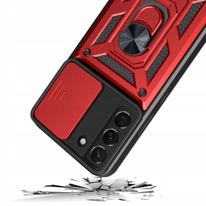 Spacecase Camring Galaxy S22+ red