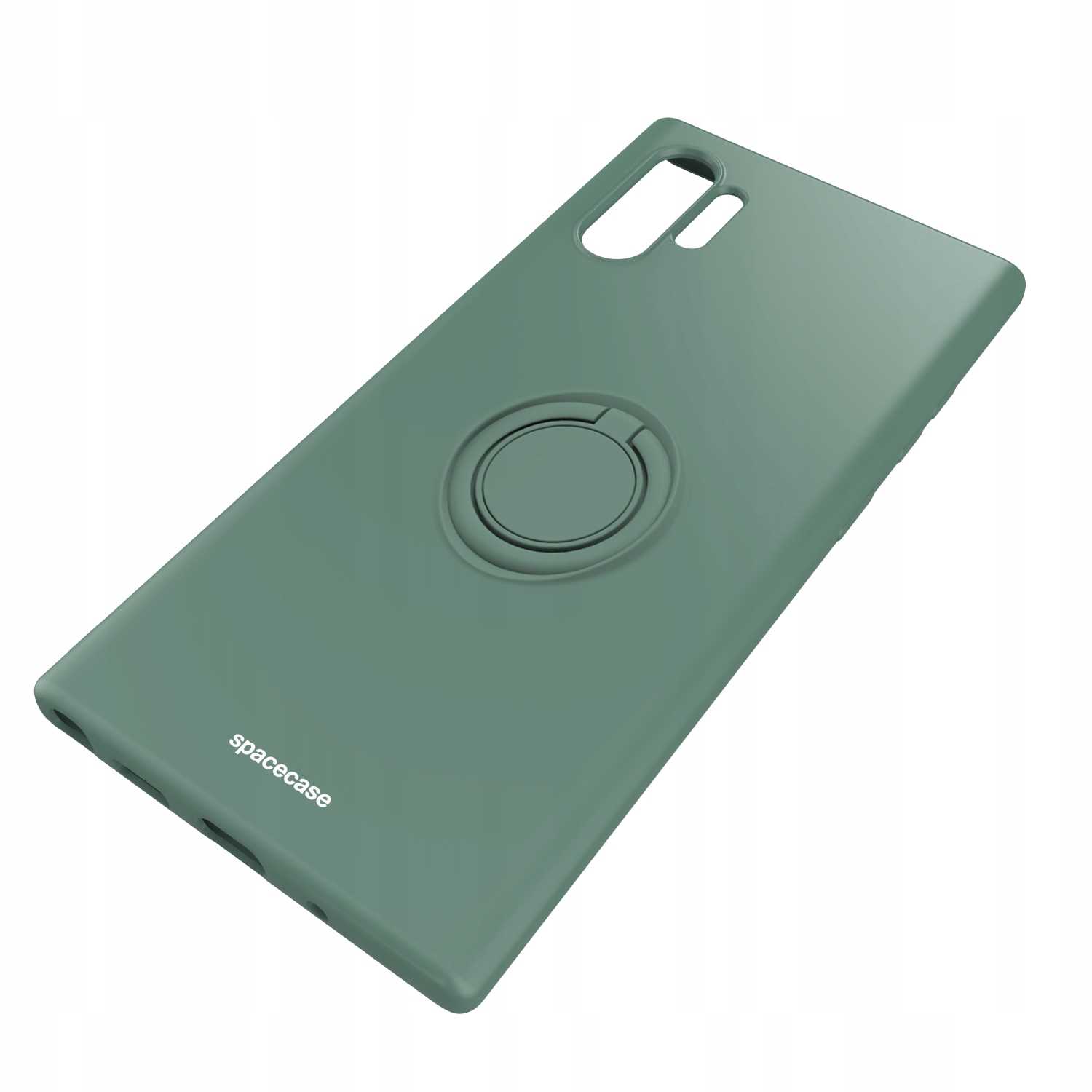 Spacecase Silicone Ring Galaxy Note 10+ Dark Green