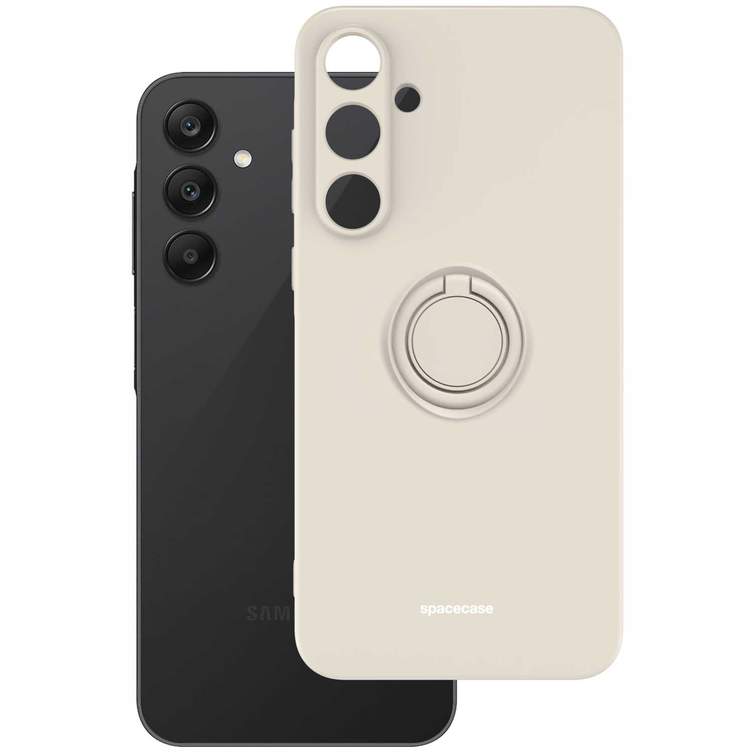 Spacecase Silicone Ring Galaxy A55 5G bone