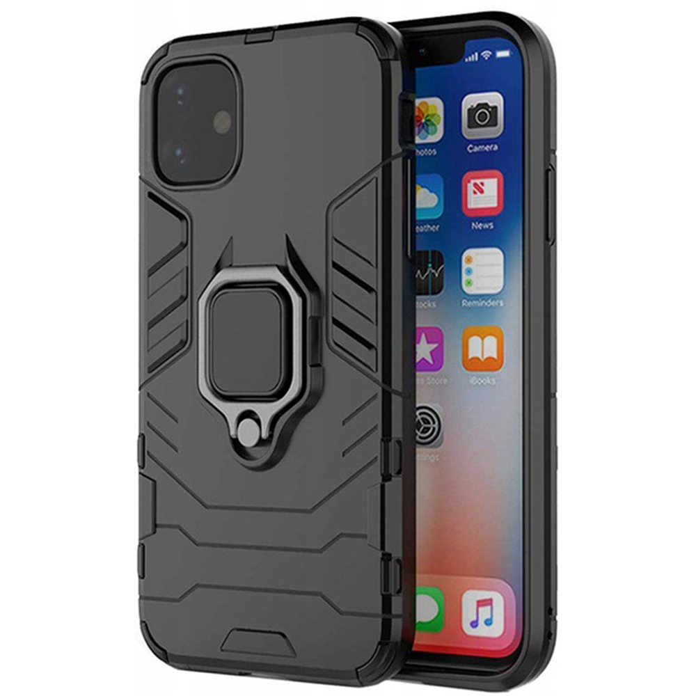 Spacecase X-Ring iPhone 11 czarny