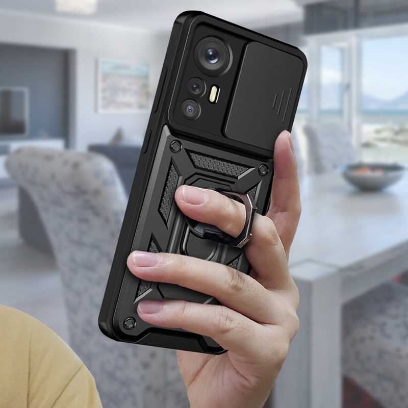 Spacecase Camring Xiaomi 12/12X Black