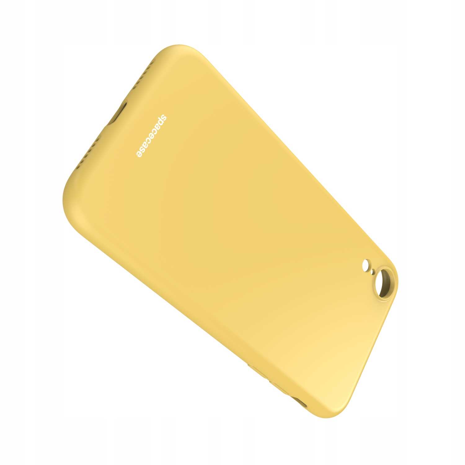 Spacecase Silicone Case iPhone Xr yellow