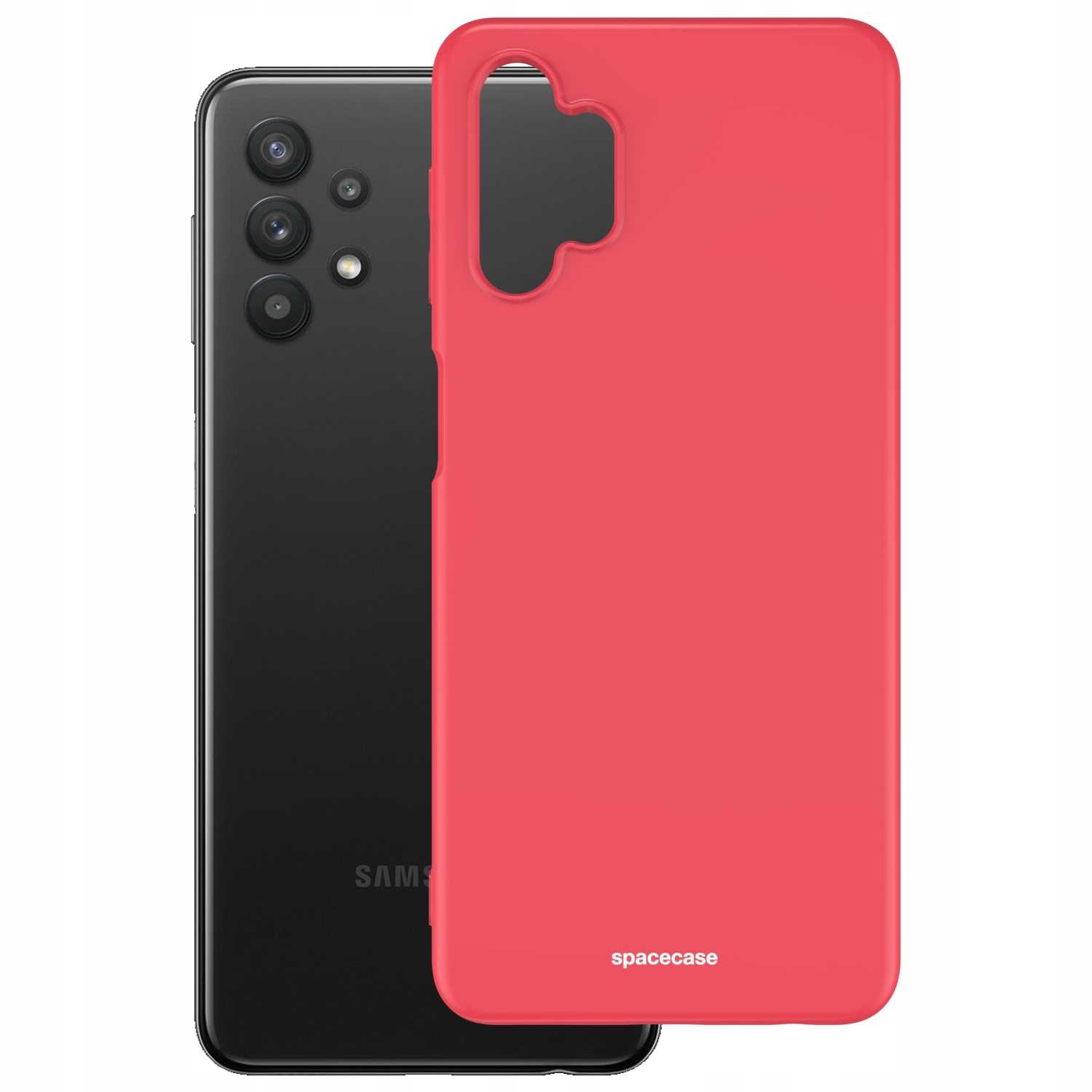 Spacecase Silicone Case Galaxy A32 5G Red