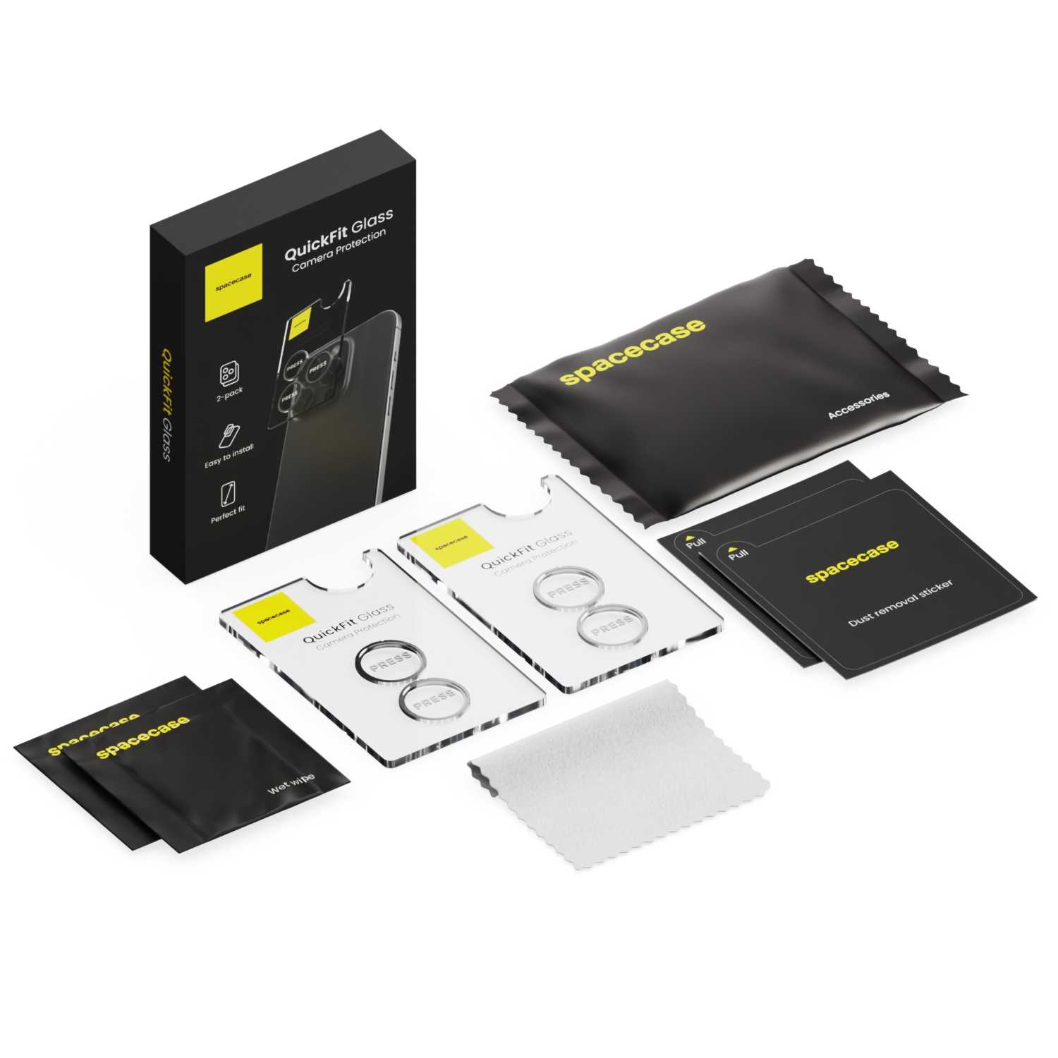 Spacecase Quickfit Camera iPhone 17 black