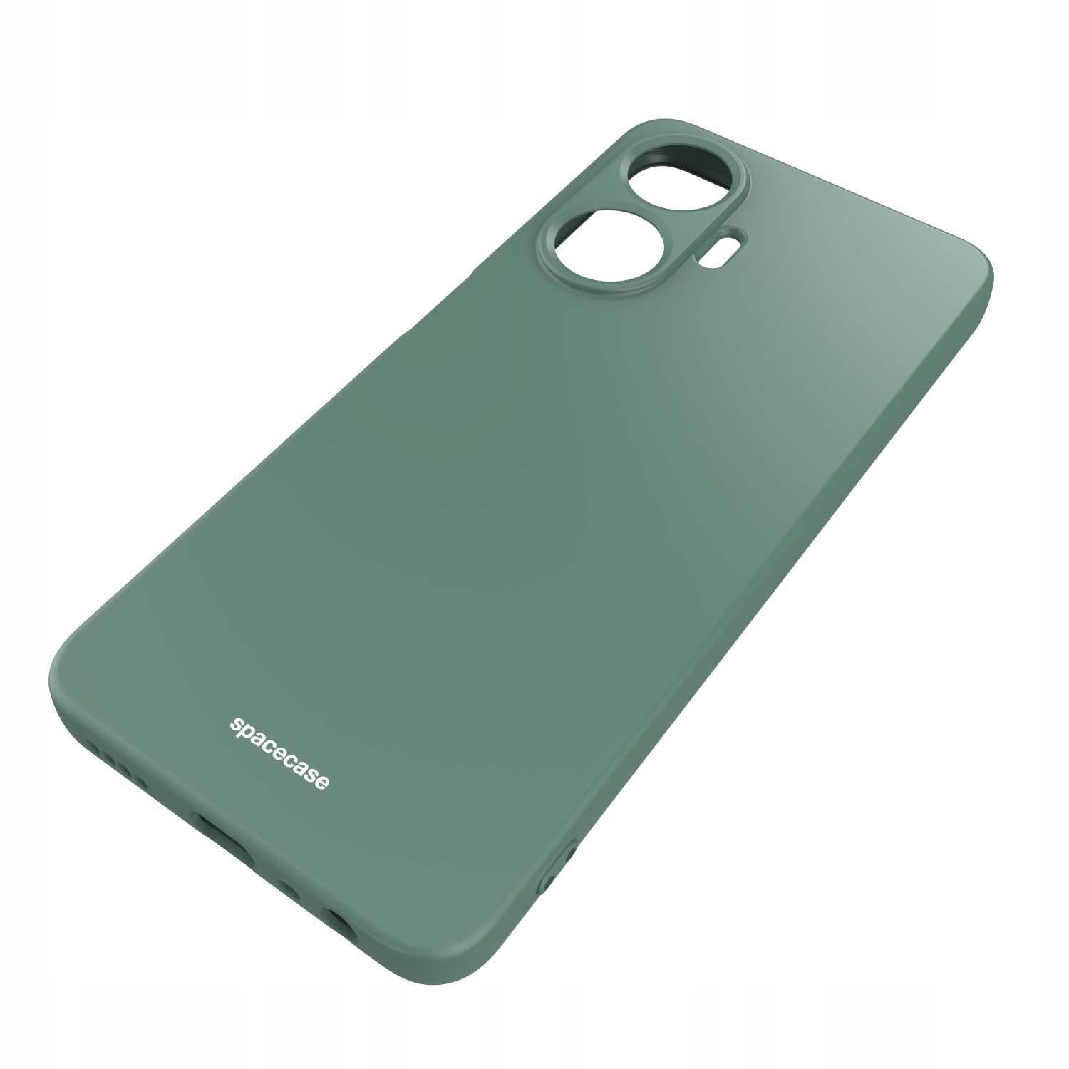 Spacecase Silicone Case Realme C55 dark green