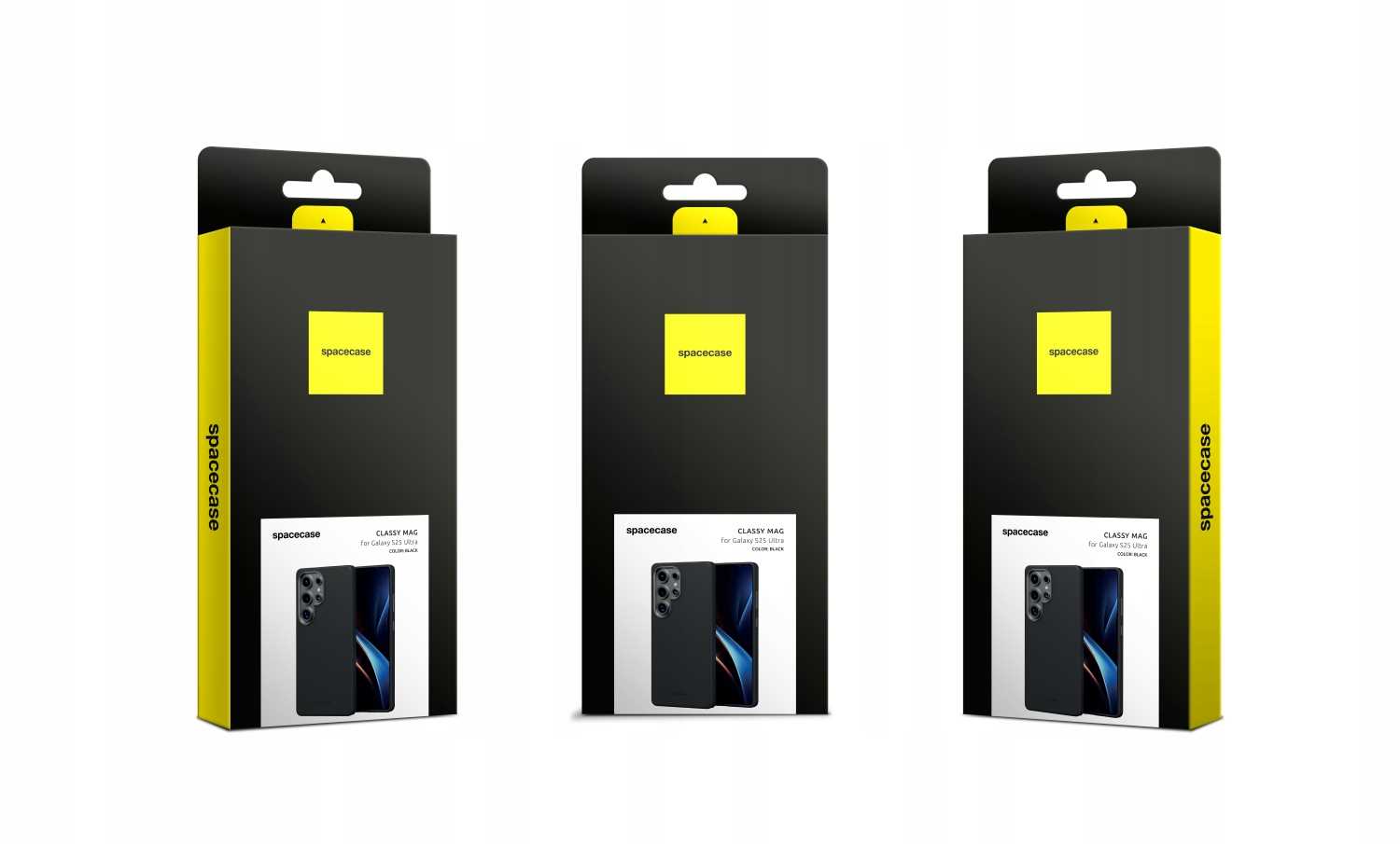 Spacecase Classy Mag Galaxy S25 Ultra Black