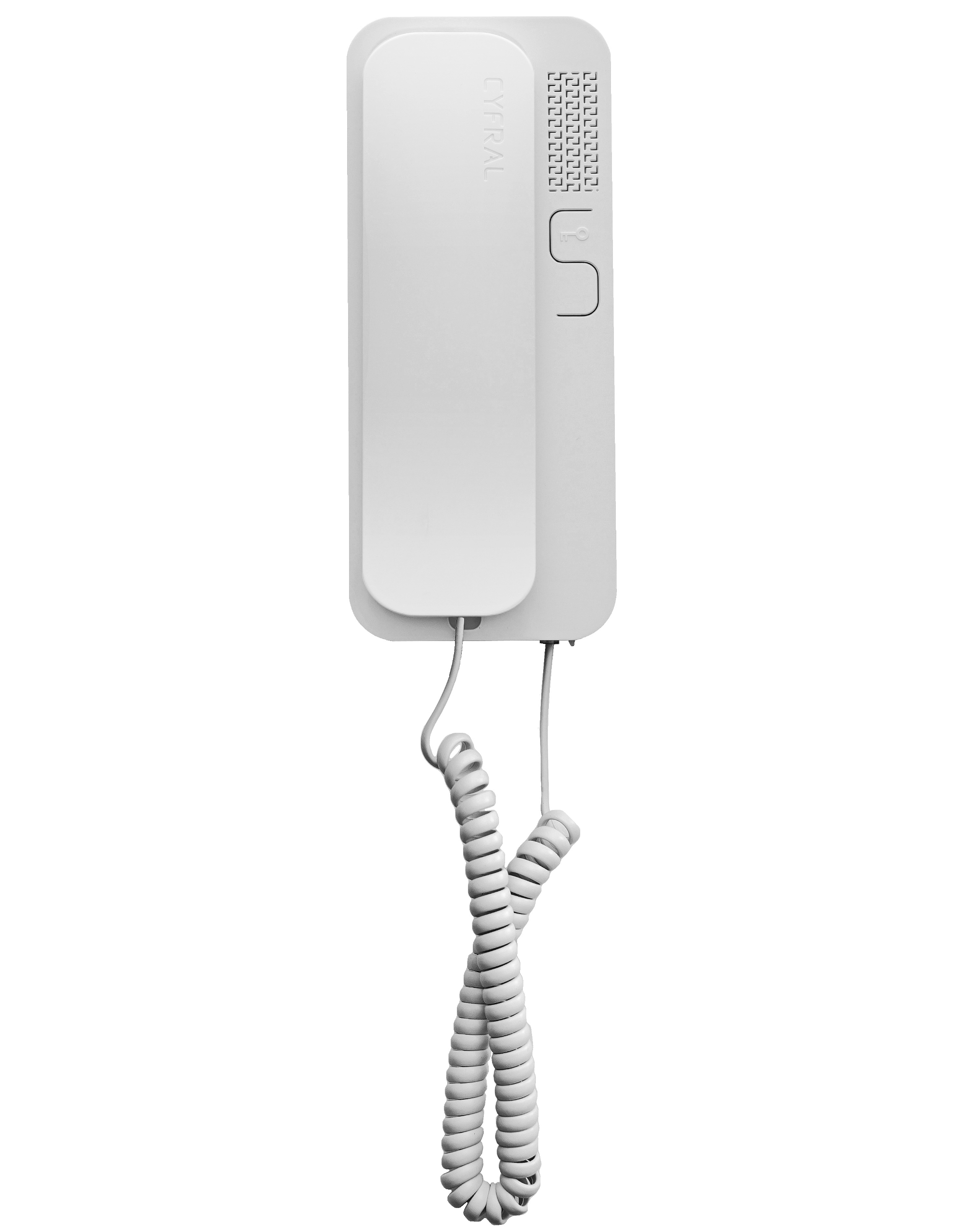 Domofon unifon CYFRAL SMART analogowy biały