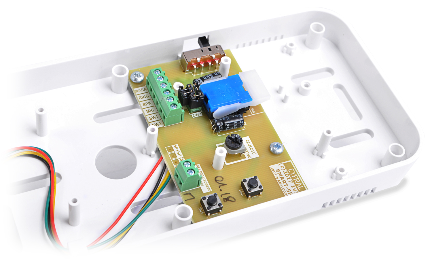 Unifon domofon analogowy CYFRAL SMART 5P 4,5,6 żył