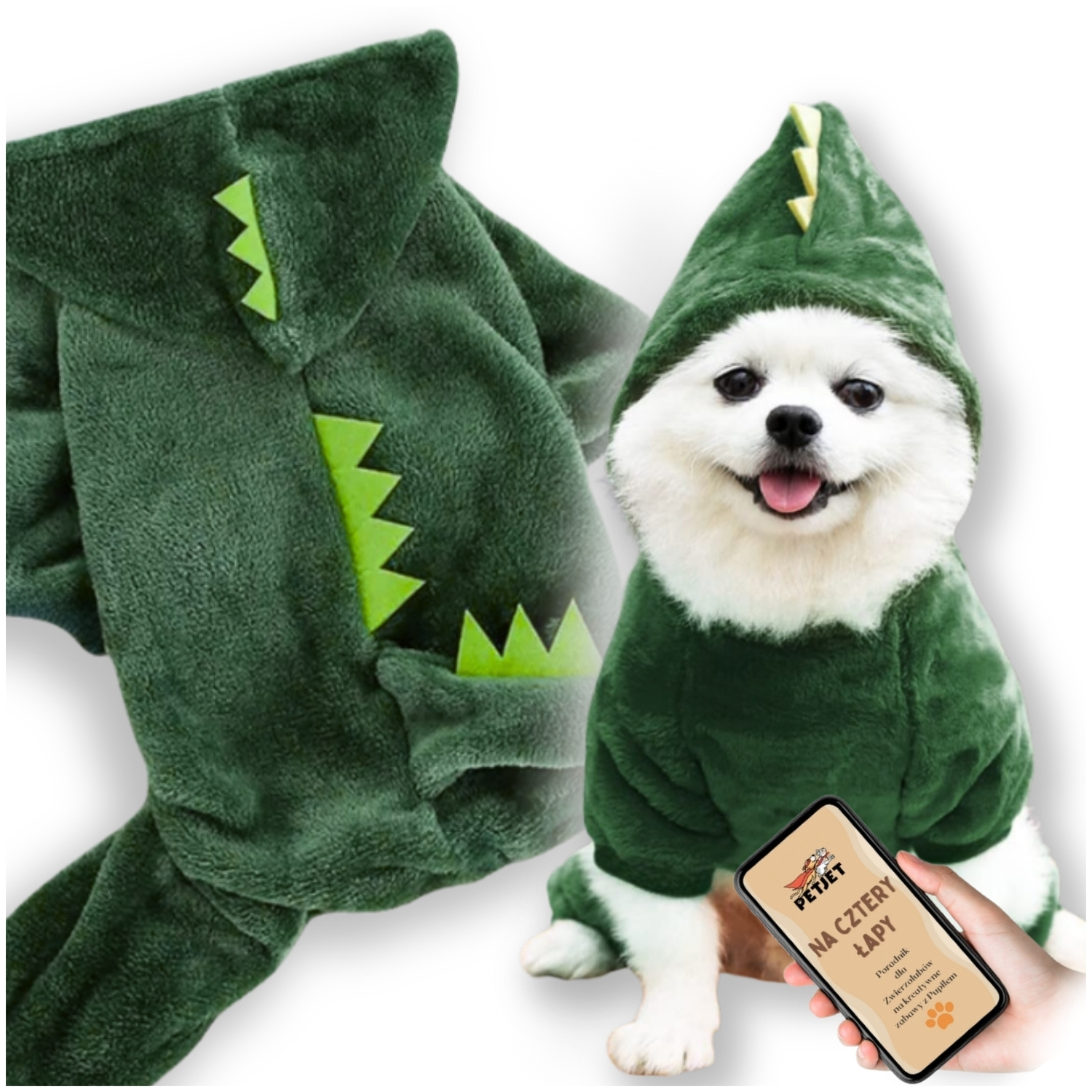 Kostium ubranko dla psa smok - XL