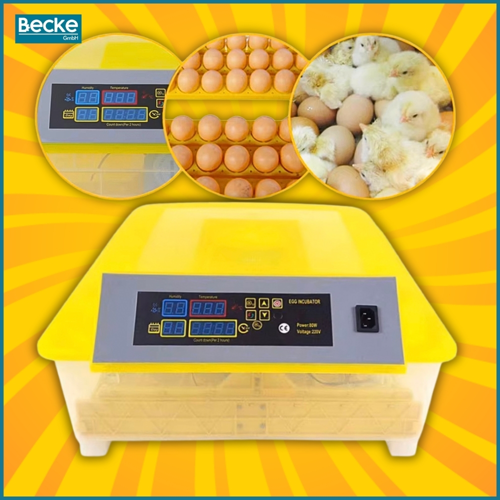 Inkubator wylęgarka klujnik automatyczny do wylęgu drobiu hodowla 48 jajek