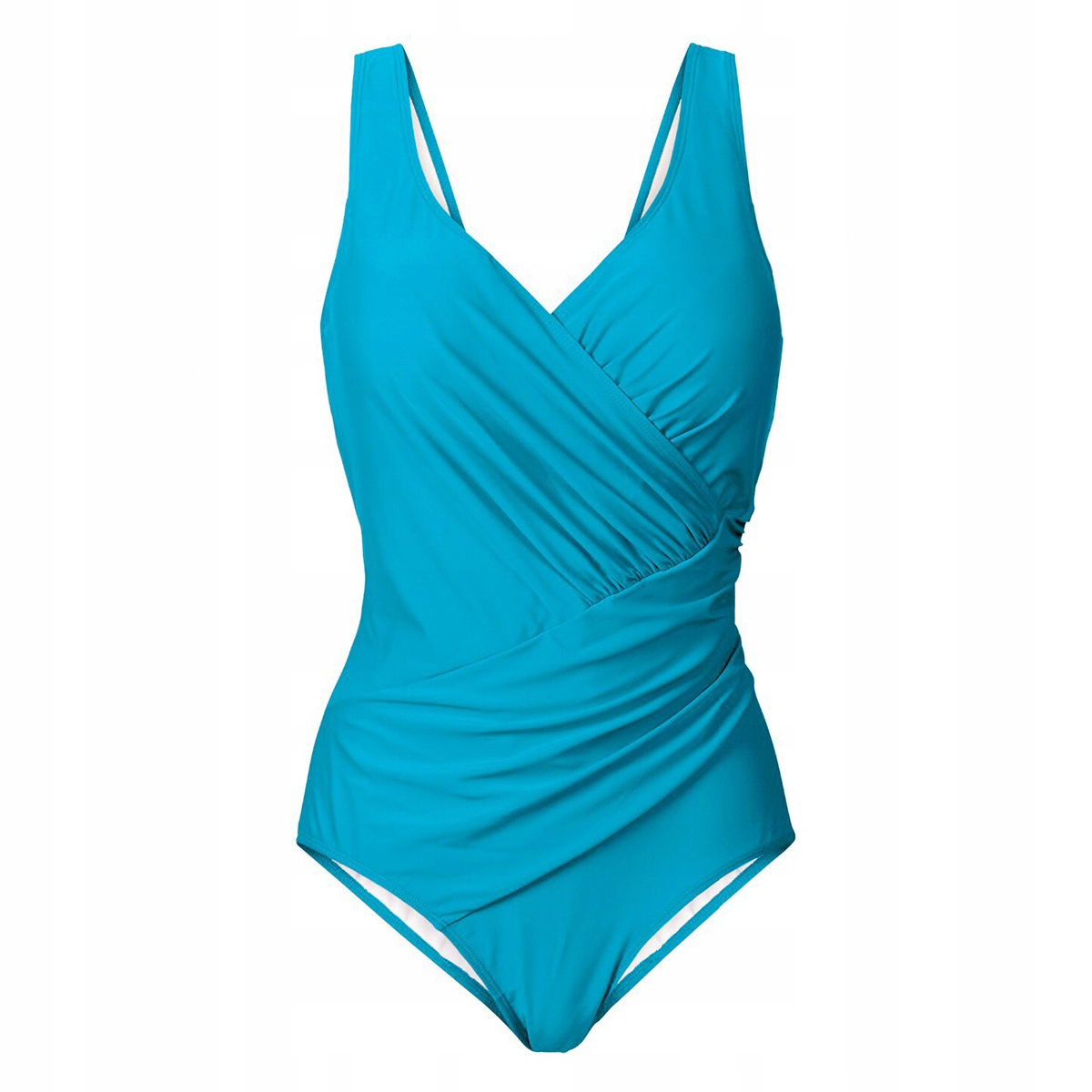 KOSTIUM KĄPIELOWY PLUS SIZE WYSZCZUPLAJĄCY BASEN PLAŻA STRÓJ JEDNOCZĘŚCIOWY