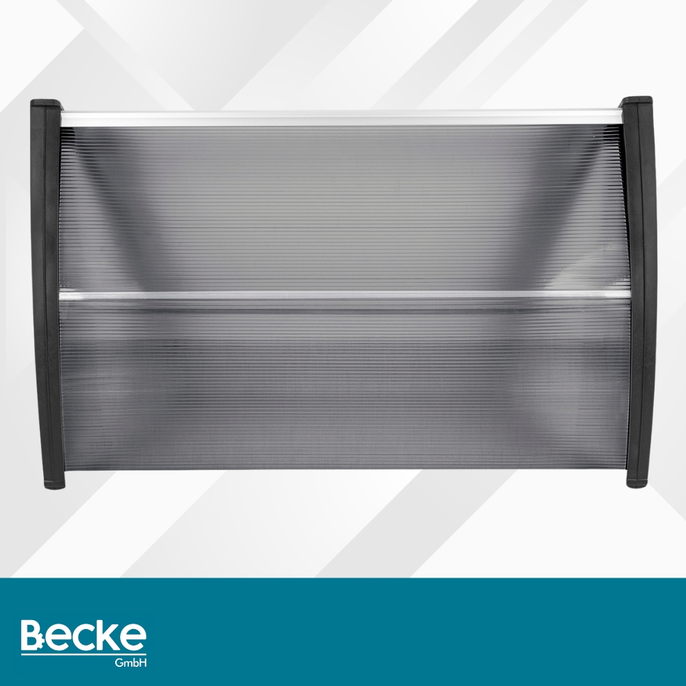 Daszek nad drzwi zadaszenie 150 x 80 cm szary