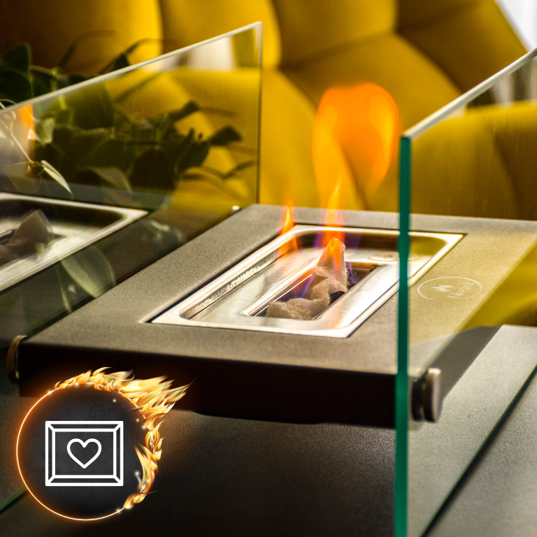 Biokominek wolnostojący Fiamma Gio Hugel