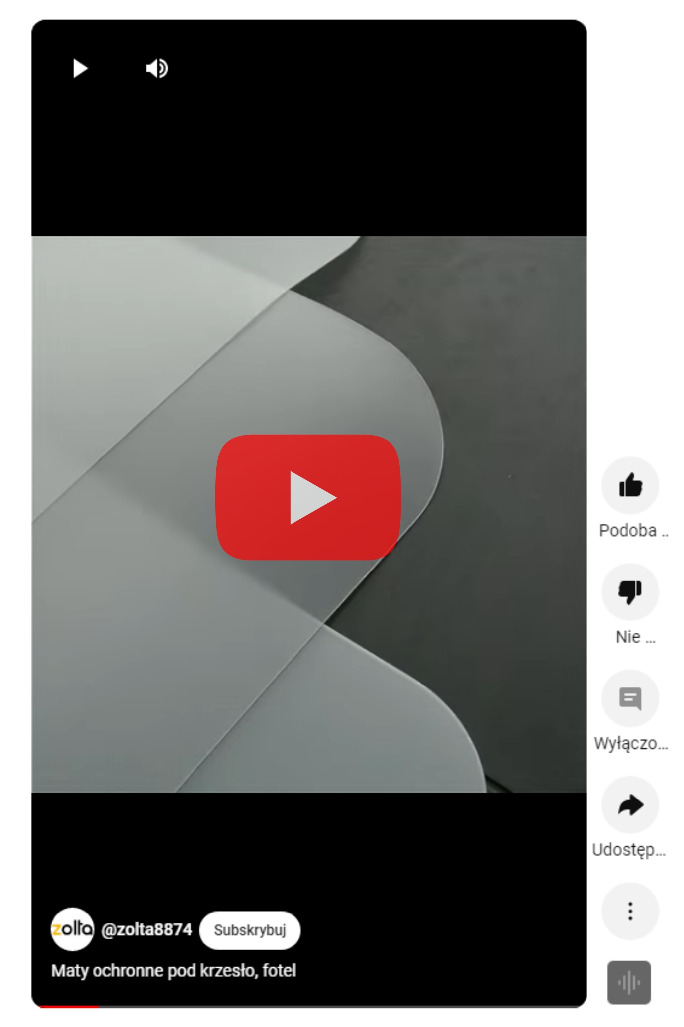 mata ochronna 0,5mm 60x120cm mleczna