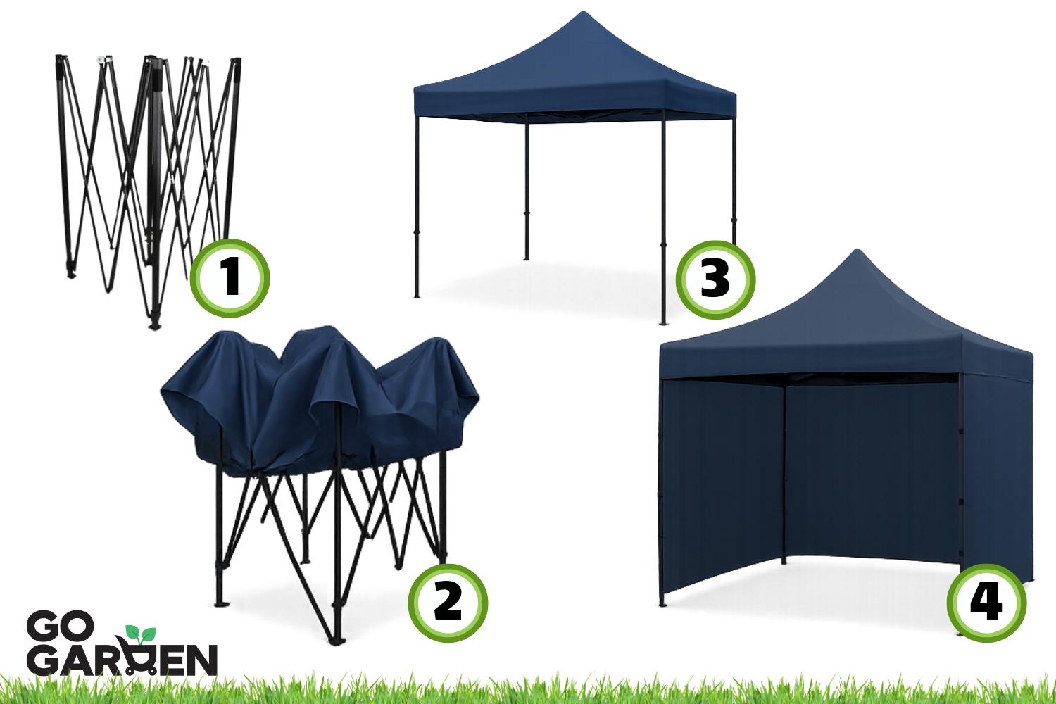 Namiot pawilon samorozkładający 3x3