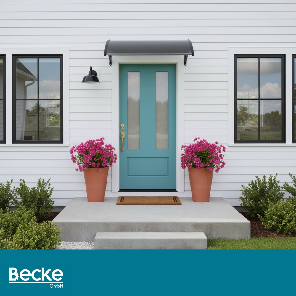 Daszek nad drzwi wejściowe zadaszenie balkon okno poliwęglan szary 150x100