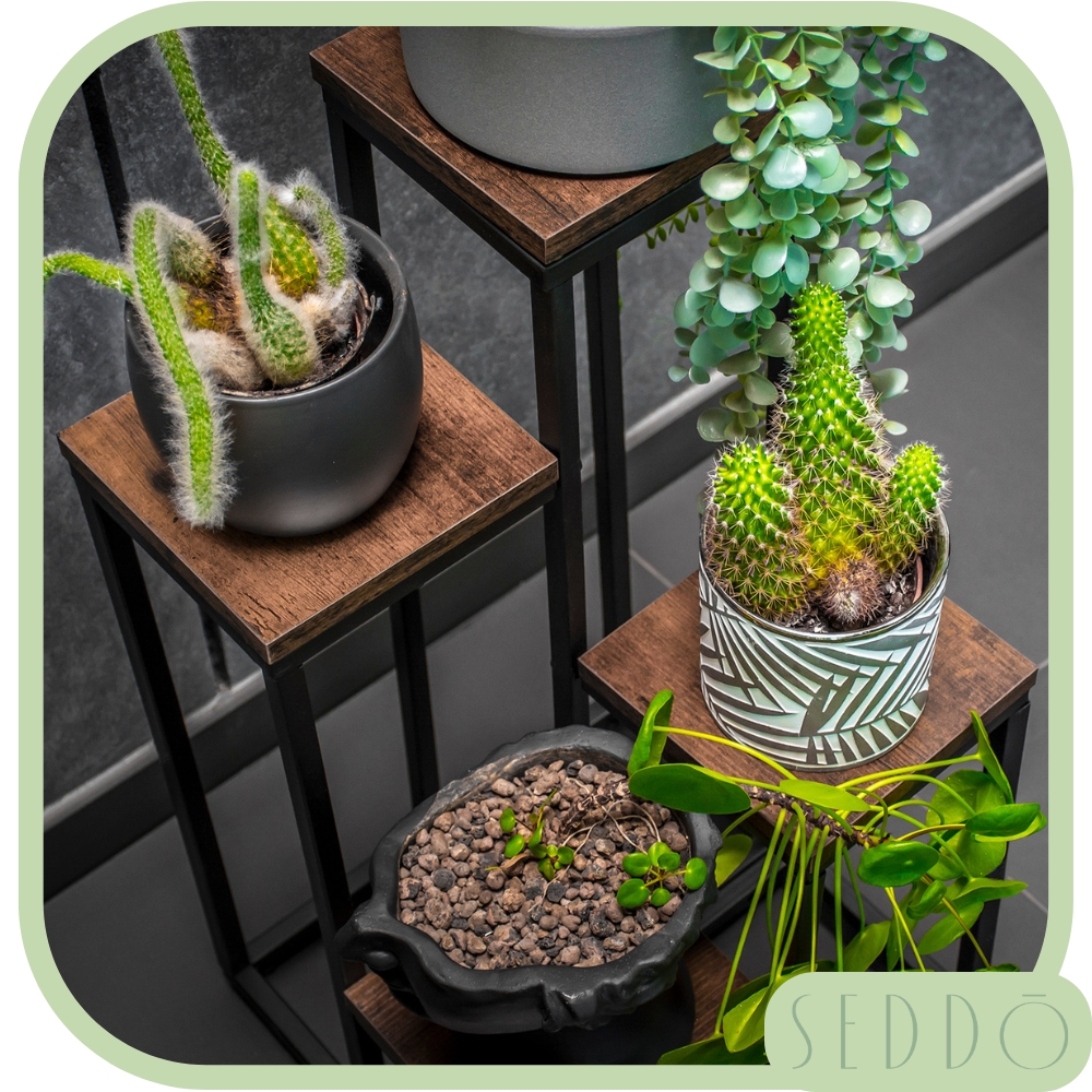 Kwietnik na rośliny 4 poziomy loftowy 68 cm Harmony