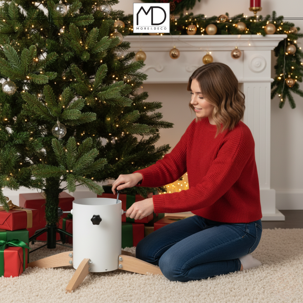 Stojak choinkowy podstawka pod choinkę osłonka pień stabilny na wodę loft