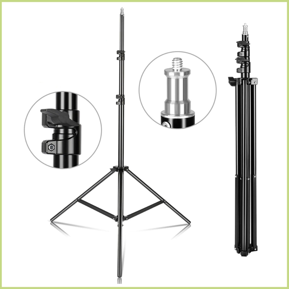 Statyw stojak oświetleniowy lampy studyjny fotograficzny składany 2,1m 15kg
