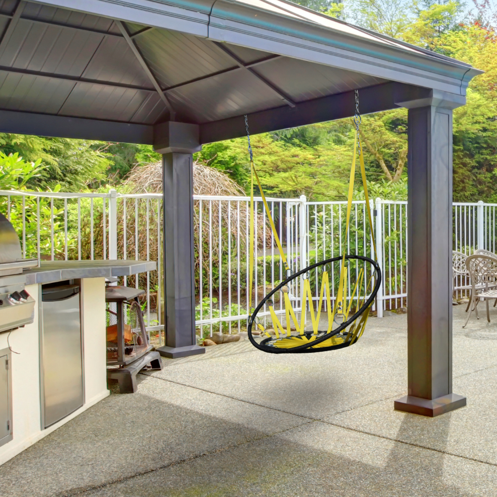 Huśtawka gniazdo - żółta