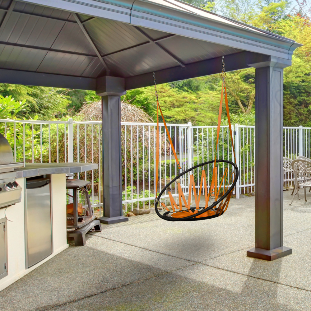 Huśtawka gniazdo - pomarańczowa