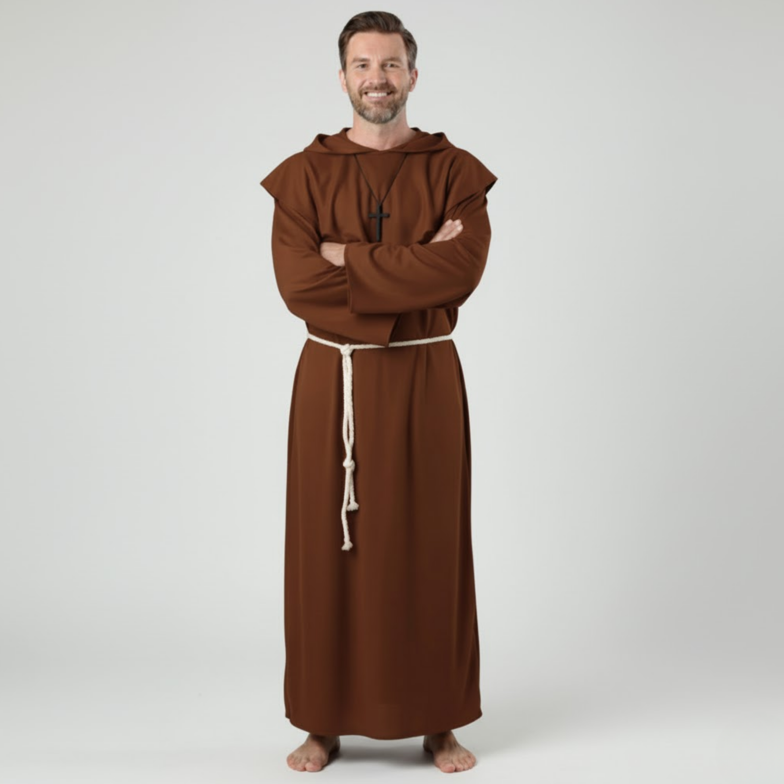 Przebranie halloween dla dorosłych mnich