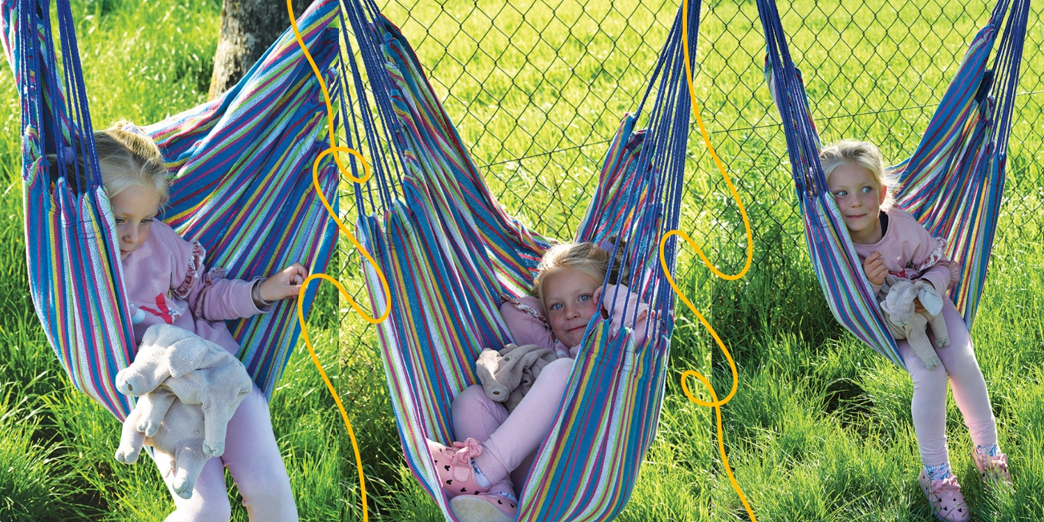 Hamak krzesło 100x100cm  + poduszki