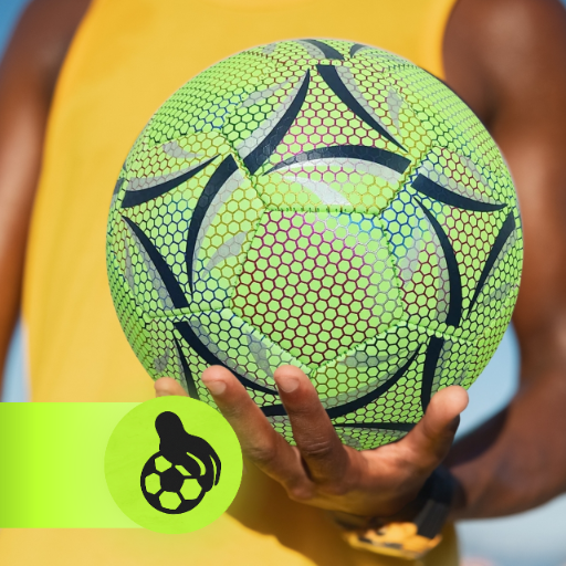 Piłka nożna odblaskowa do nogi fluorescencyjna świecąca w ciemności solidna