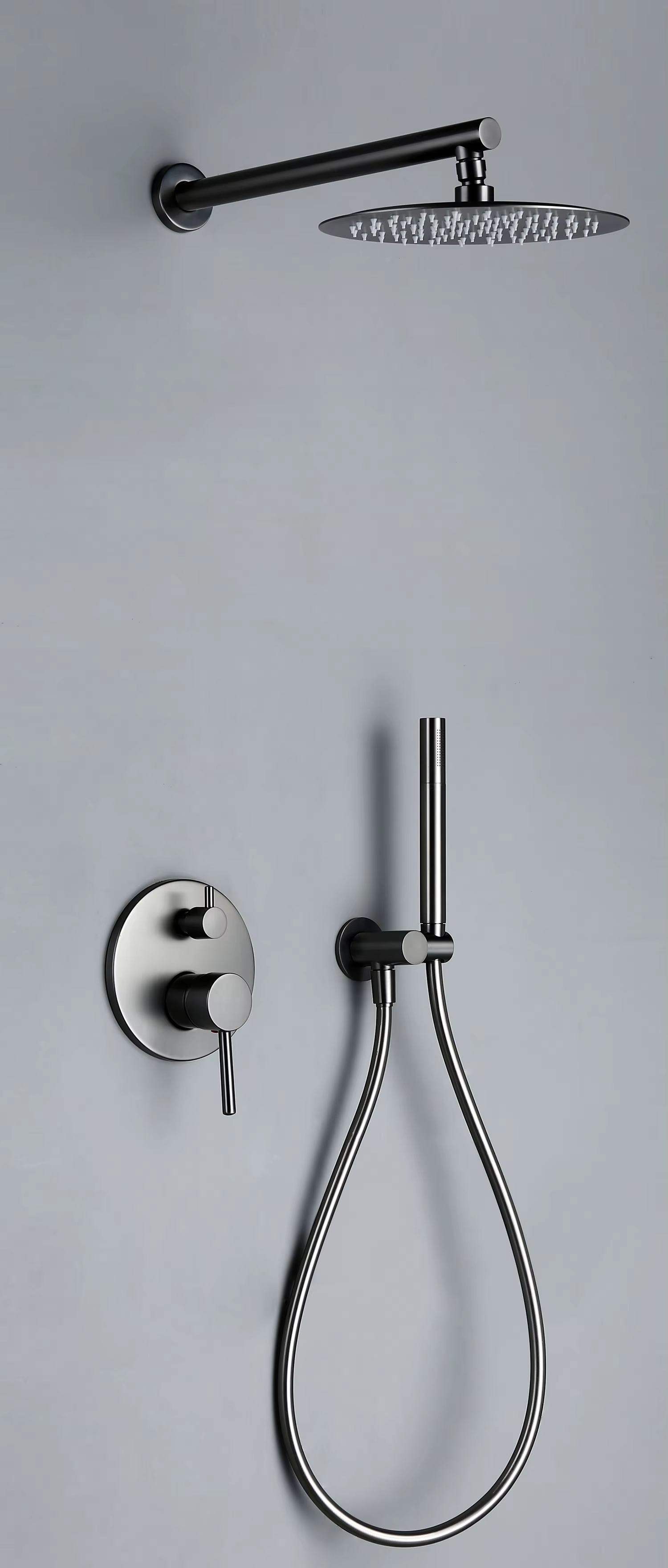 Bateria wannowo prysznicowa - czarna