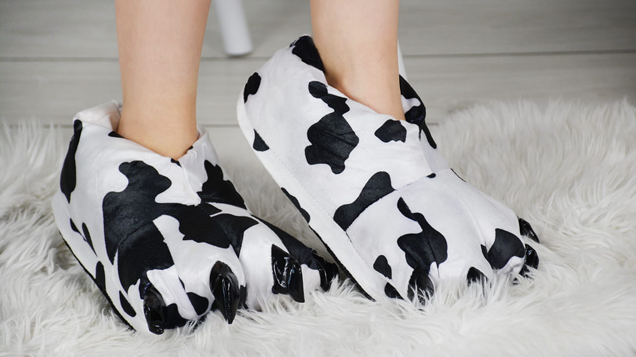 KAPCIE PLUSZOWE KROWA