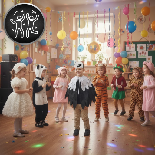 kostium bociana dla przedszkolaka