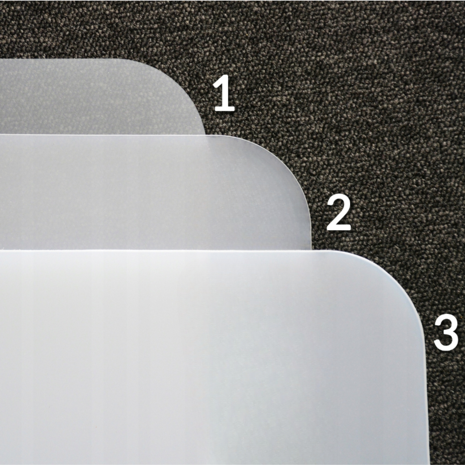 mata ochronna 0,5mm 60x120cm mleczna