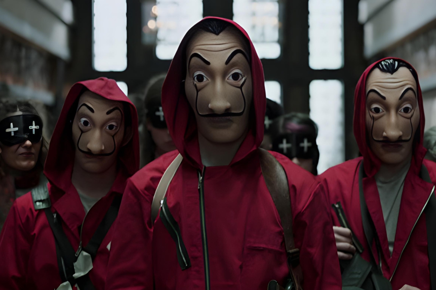 maska salvador dali dom z papieru