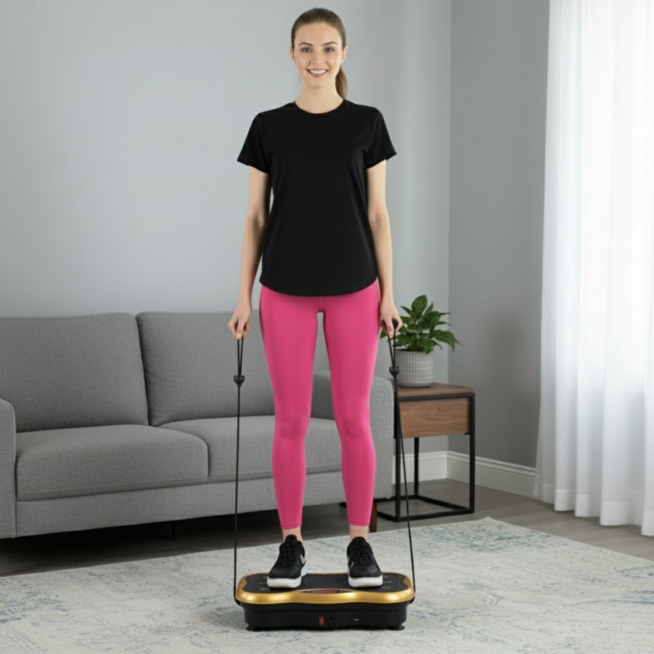 Platforma wibracyjna z głośnikiem bluetooth Vive Fitness