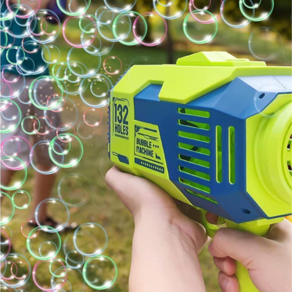 bazooka do baniek zielona