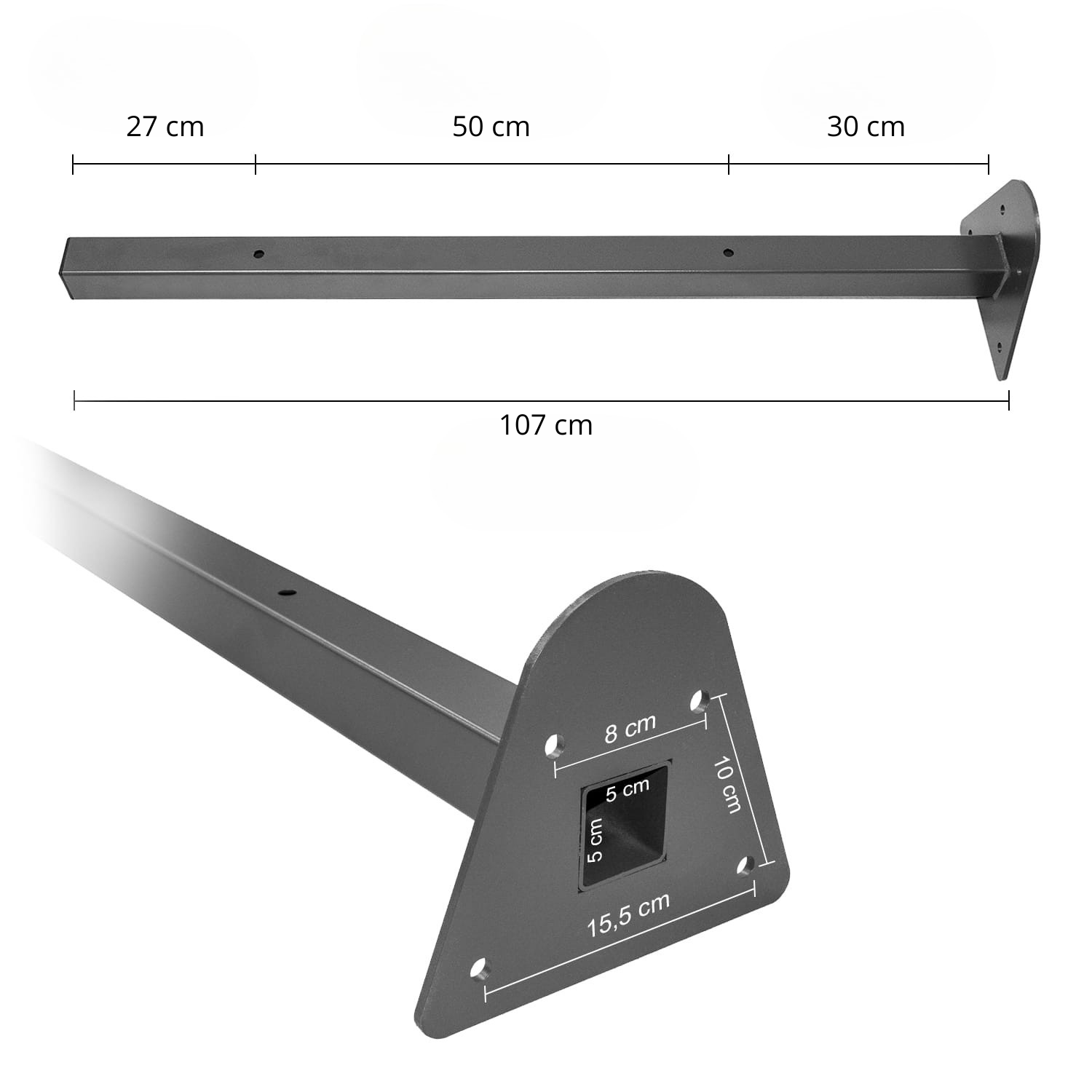 Stelaż na huśtawkę graphite - dostawka