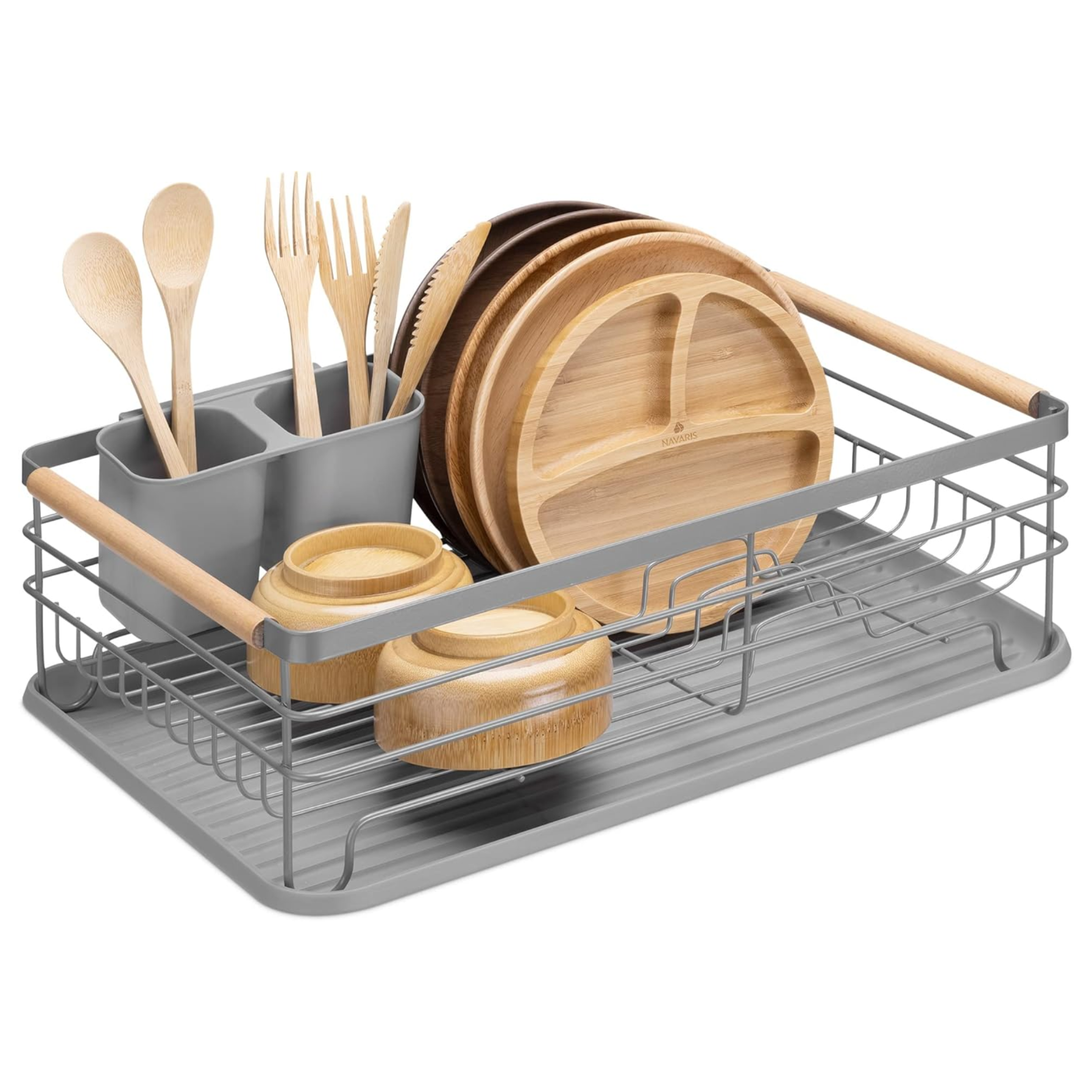 Suszarka do naczyń szara ociekacz na naczynia