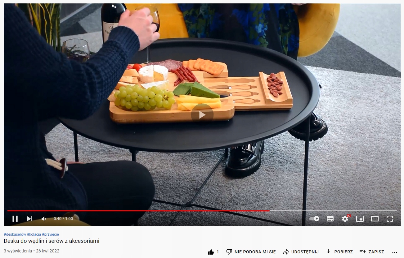 Deska do wędlin i serów