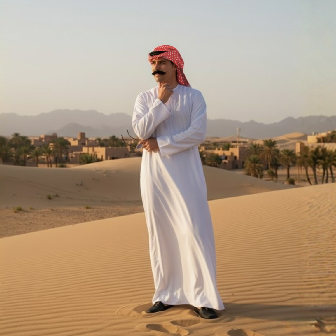 Strój arabski XL dla dorosłych