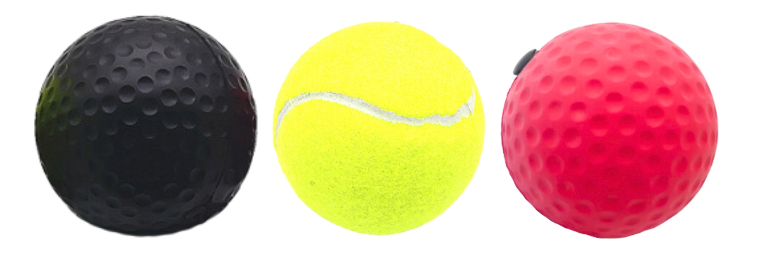 Piłka refleksowa 3 sztuki