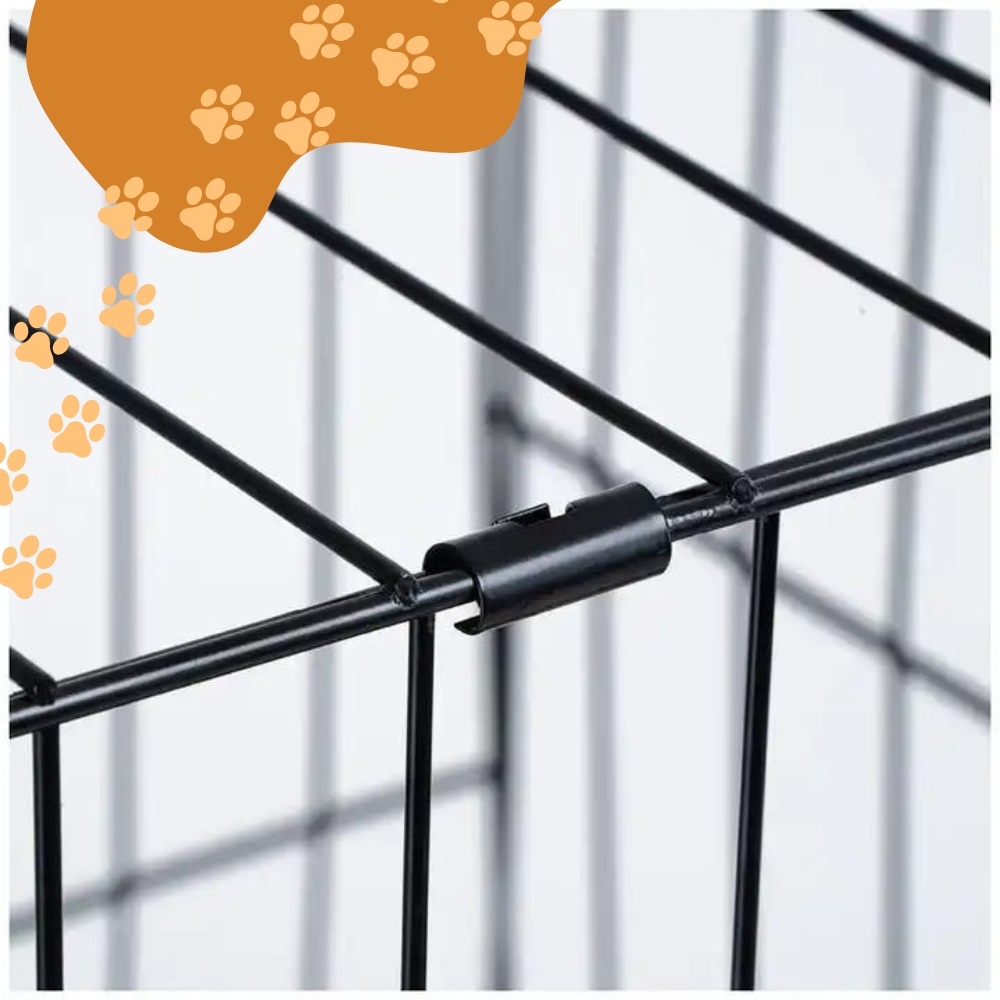 Klatka dla psa 77x57x48cm L kojec transporter dla średnich ras do 18 kg