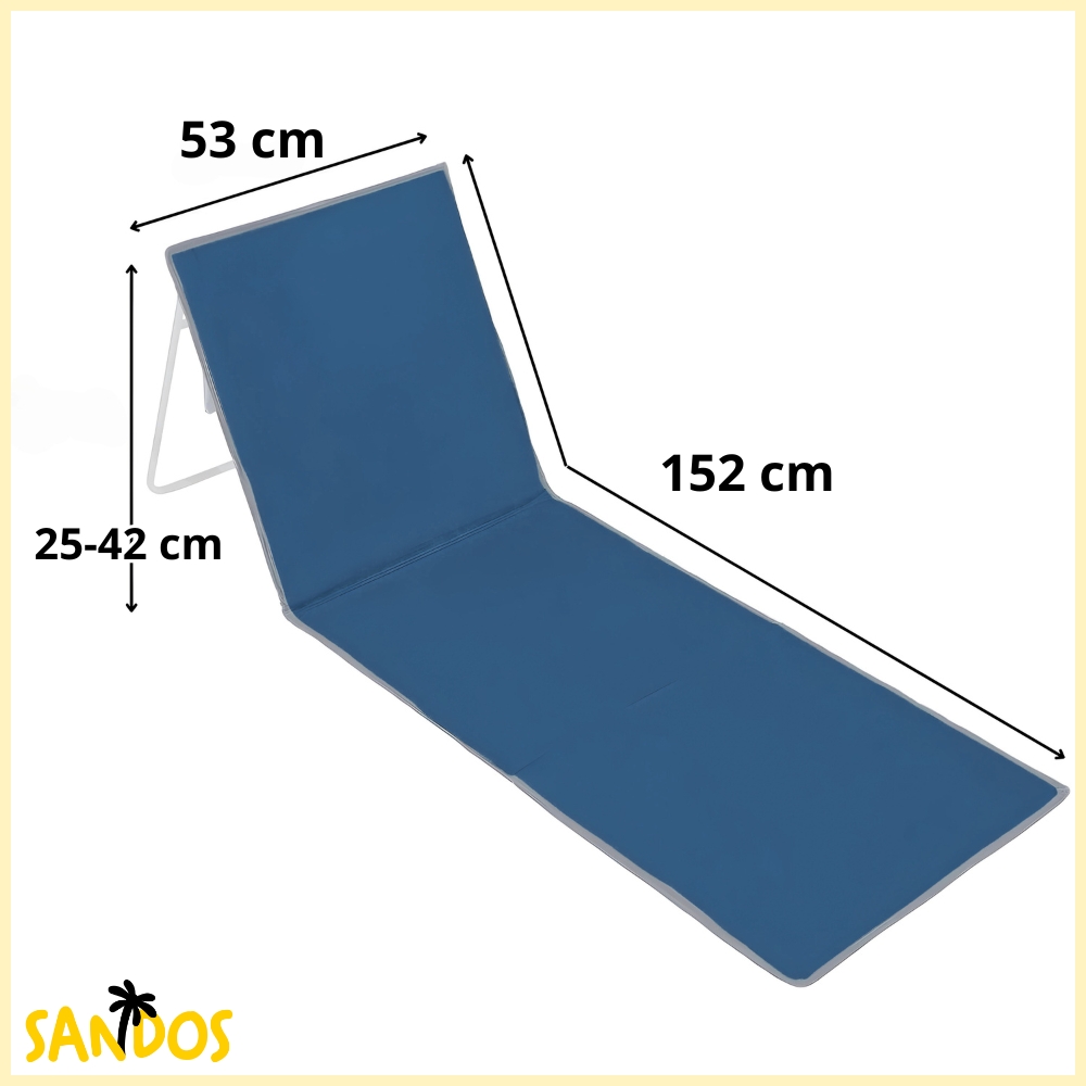 Leżak plażowy do opalania składany TRECE