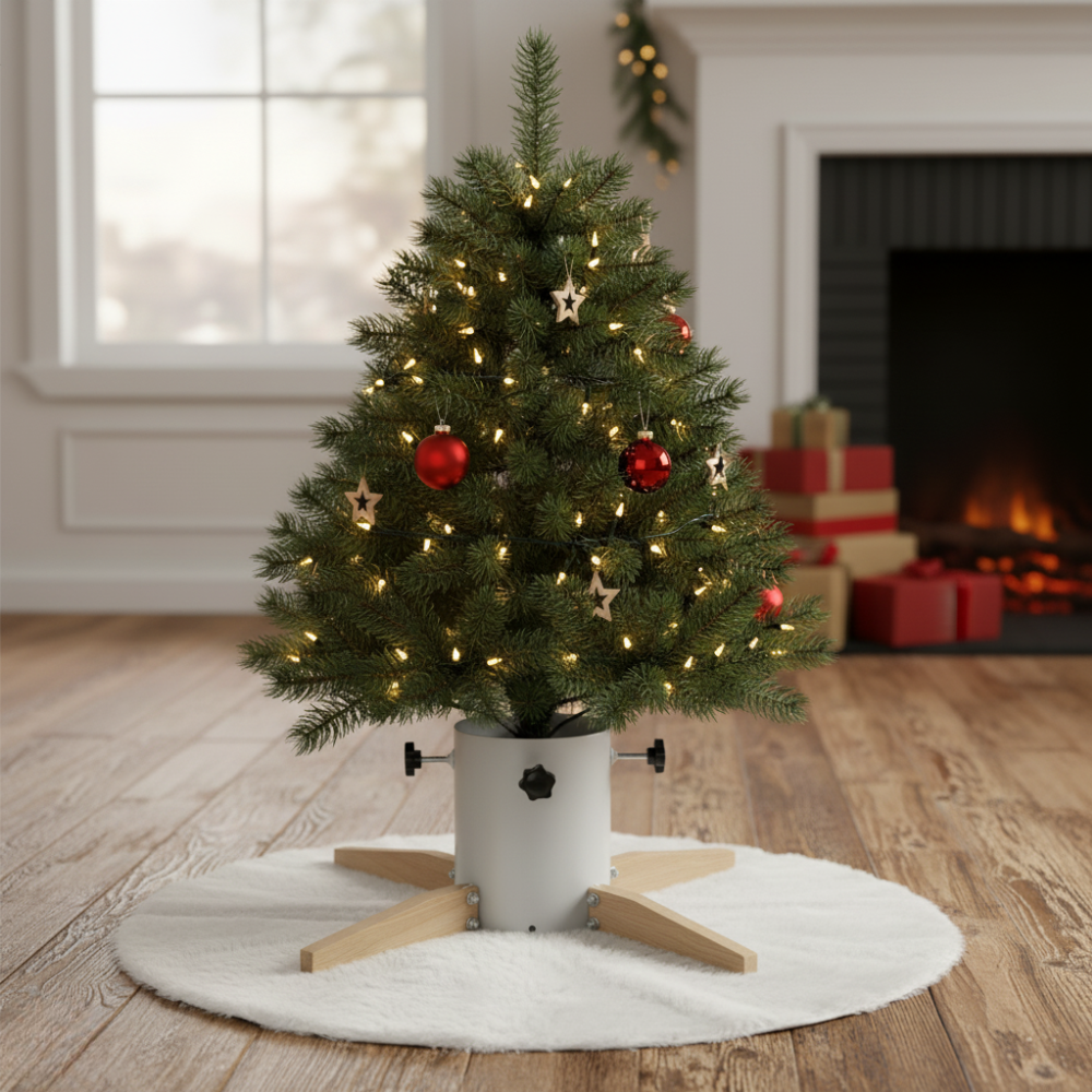 Stojak choinkowy podstawka pod choinkę osłonka pień stabilny na wodę loft