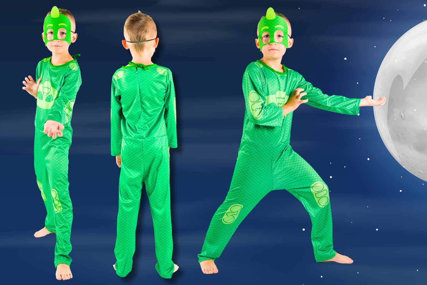 Przebranie kostium Gekson rozmiar 120  Pidżamersi