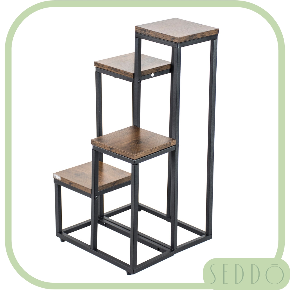 Kwietnik na rośliny 4 poziomy loftowy 68 cm Harmony