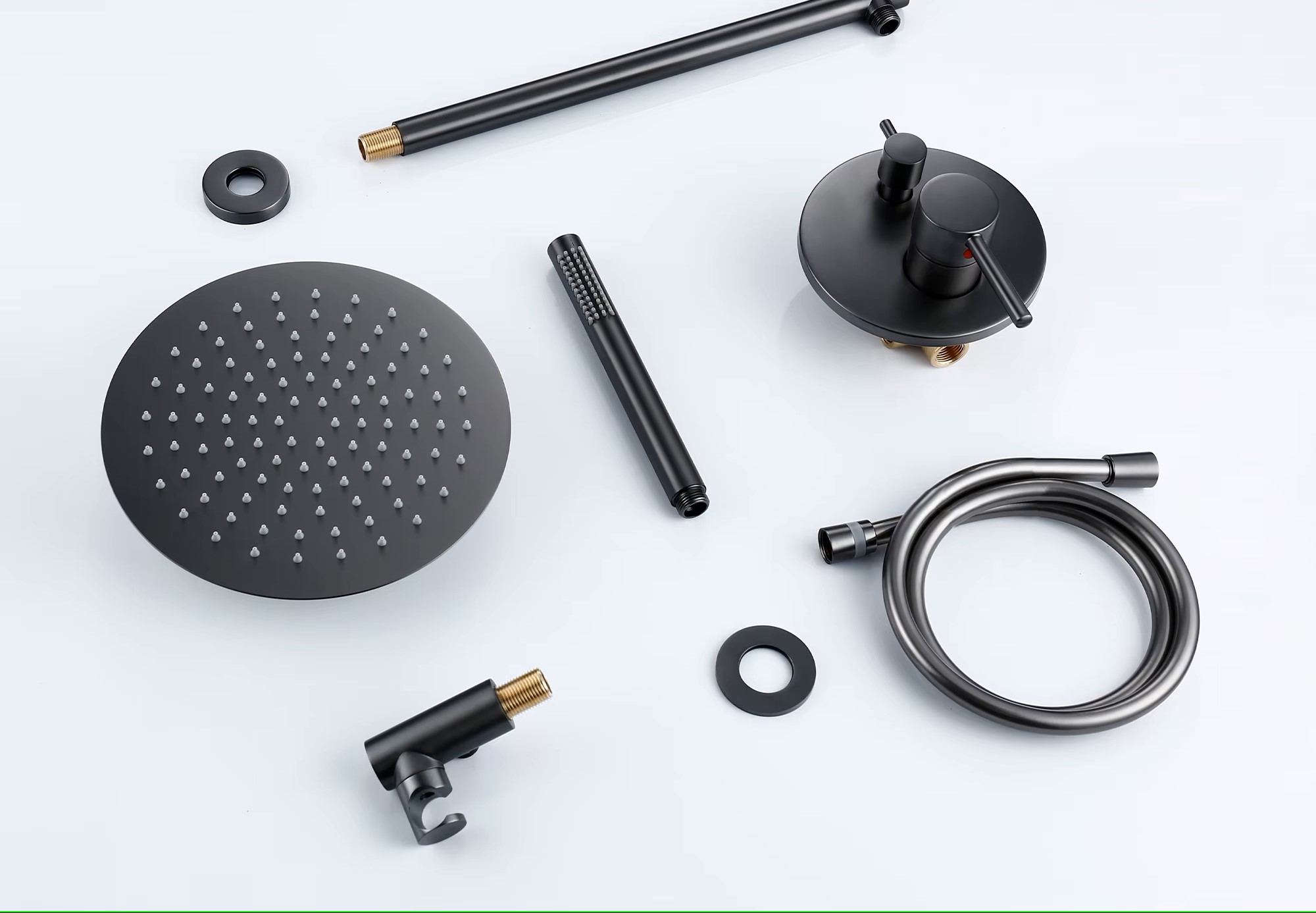 Bateria wannowo prysznicowa - czarna