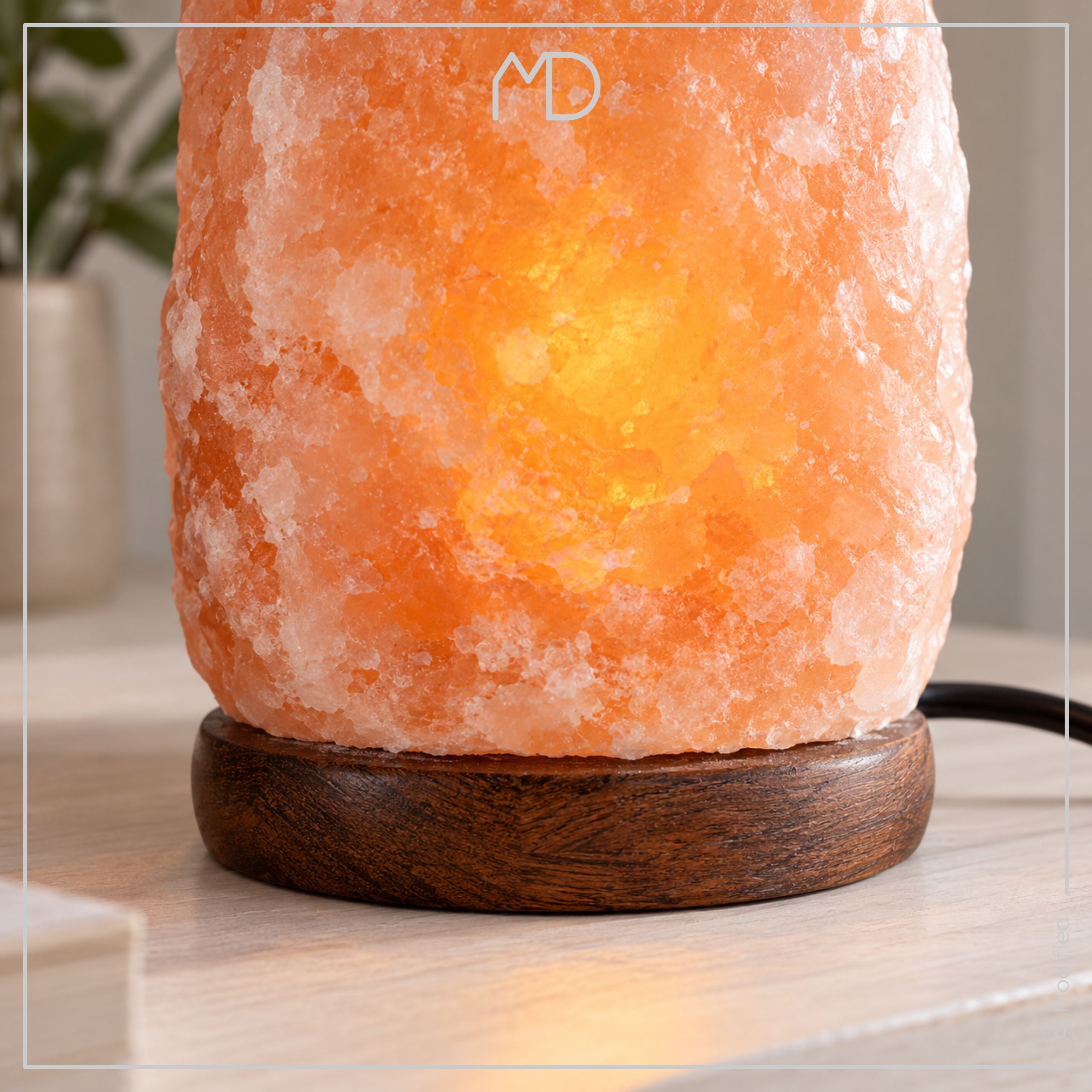 Naturalna lampa solna 7-9 kg – duża bryła soli himalajskiej